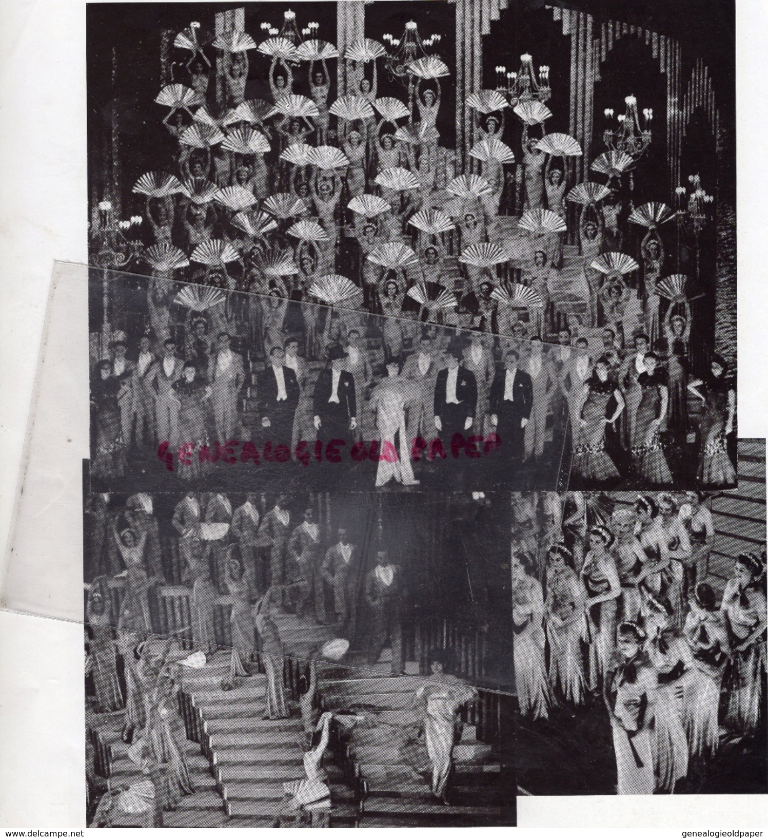 PROGRAMME FOLIES BERGERE 1935- ALBUM DE LA REVUE FEMMES EN FOLIE- MAURICE HERMITE-JEAN LE SEYEUX- PIERRE FREJOL-FROMAN-