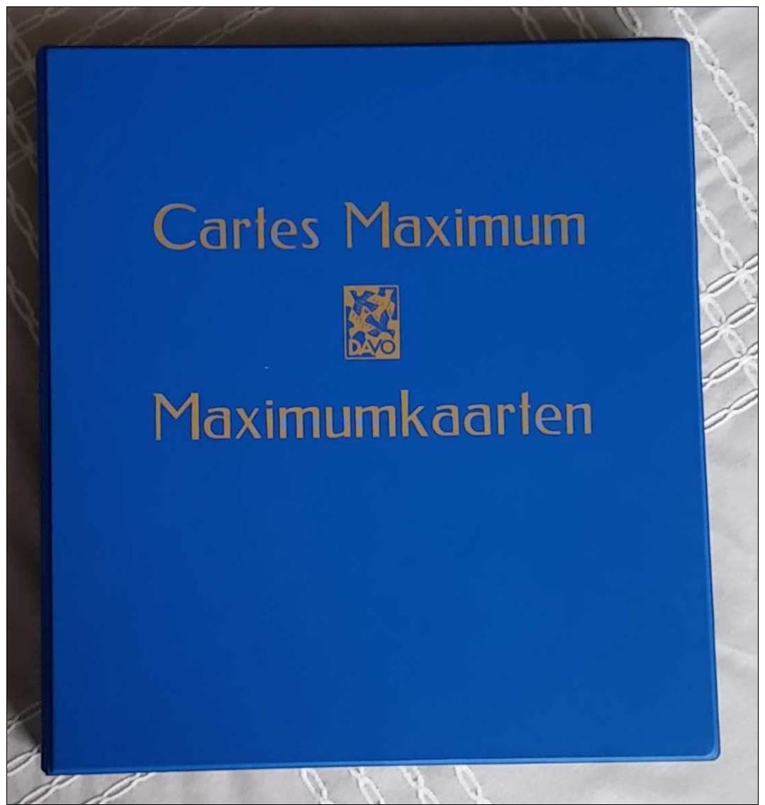 Davo  Album Voor Ansichtkaarten / Maximumkaarten                           B1168 - Binders With Pages