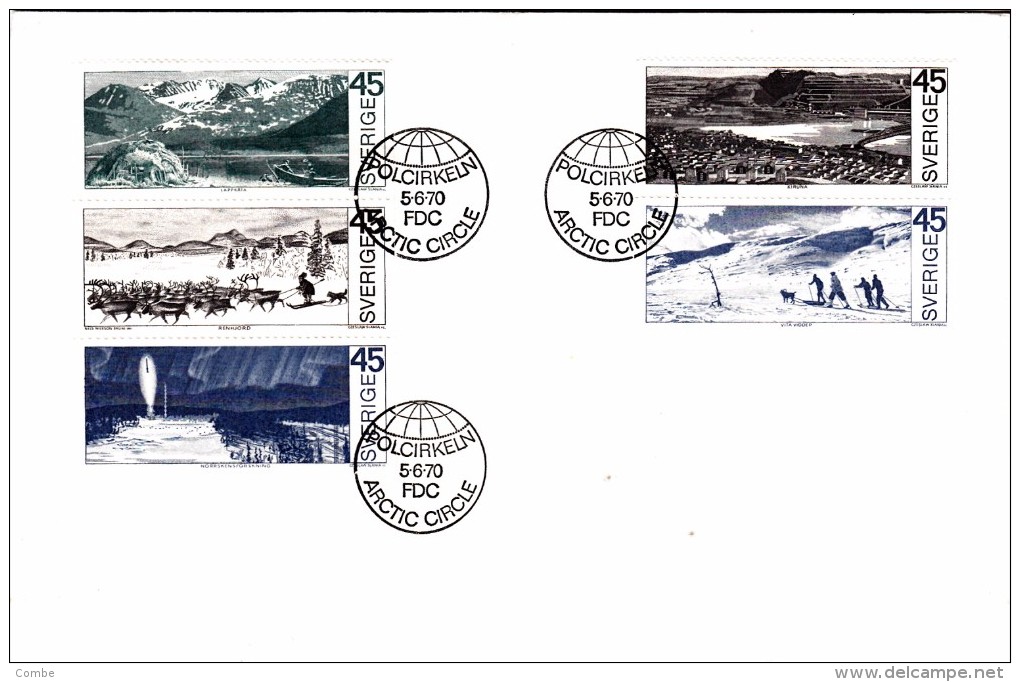 5.6.1970  MISSION SCIENTIFIC SWEDEN POLCIRKELN ARCTIC CIRCLE  / 7964 - Expediciones árticas