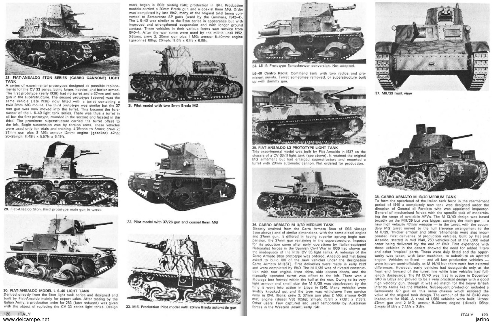 Tanks of the World 1915-1945, issue 2002 UK, 257 pages sur DVD, more than 1000 photographs