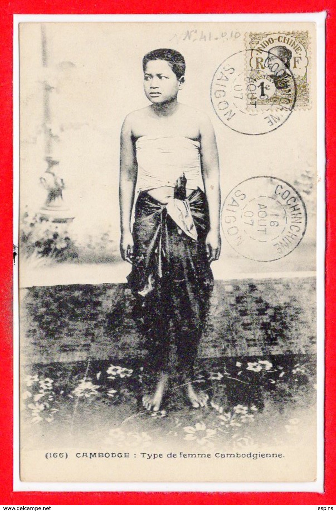 ASIE - CAMBODGE --  Type De Femme - Cambodge