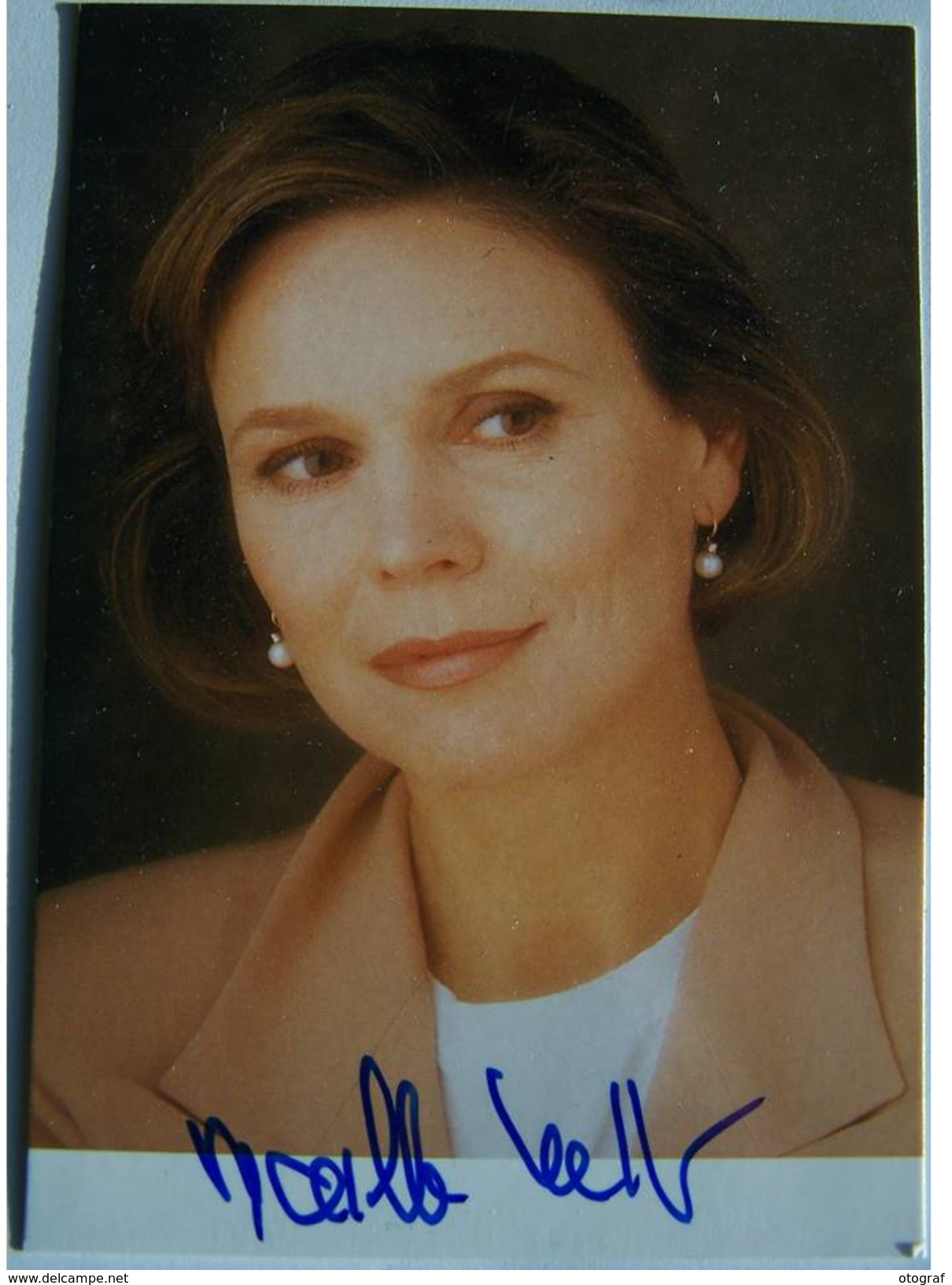 Actrice - Marthe KELLER - Signé / Hand Signed / Dédicace Authentique / Autographe - Artistas