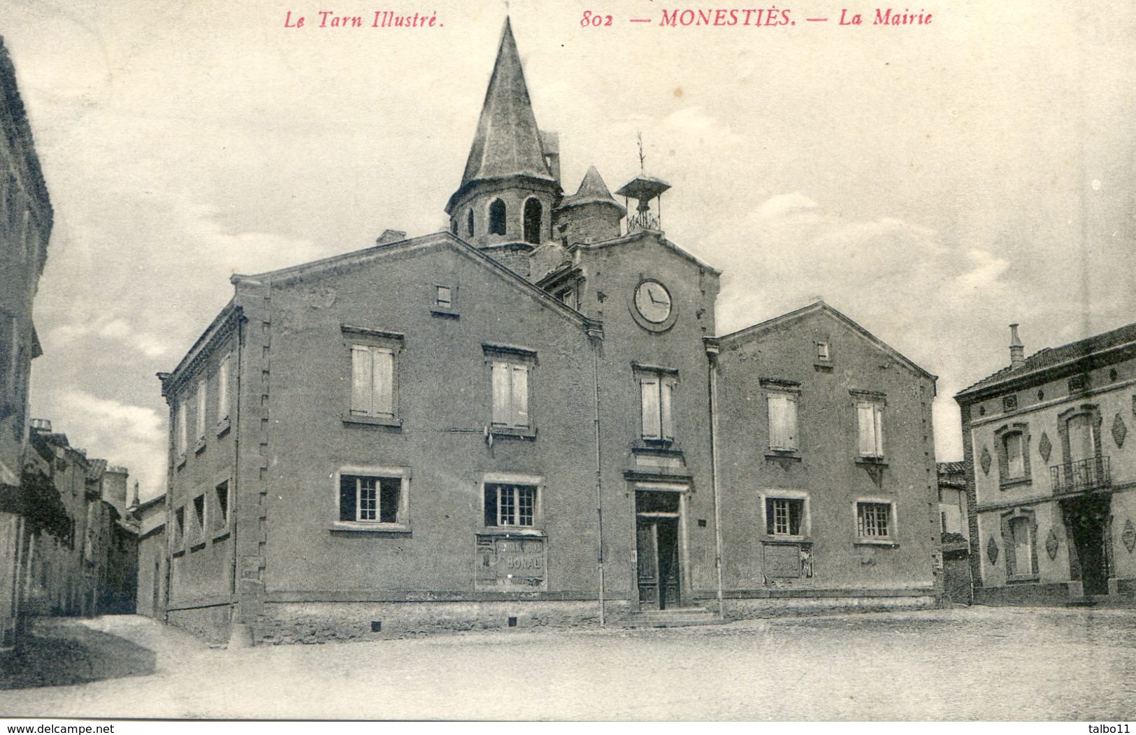 Tarn - Monesties - La Mairie - Monesties