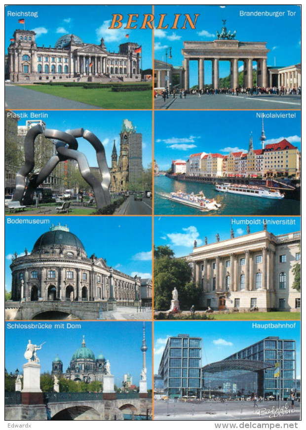 Berlin, Germany Postcard Posted 2012 Stamp - Mitte