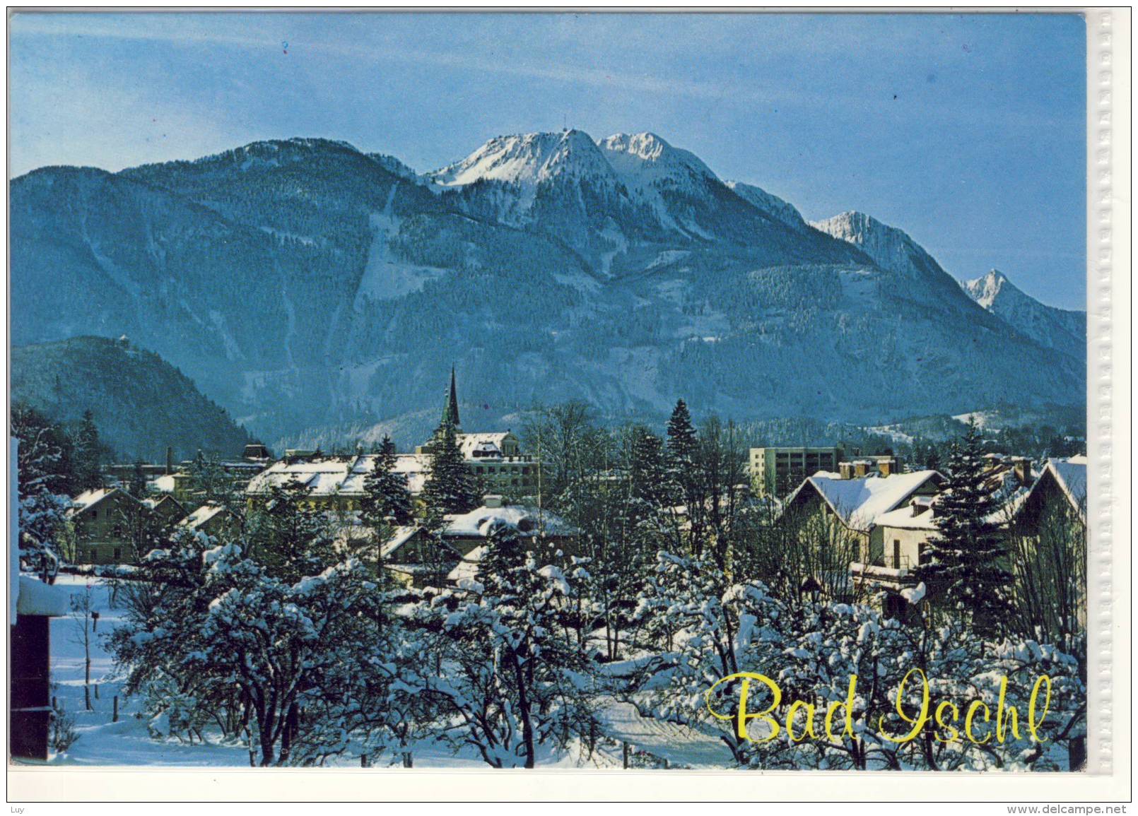 BAD ISCHL - Panorama Im Winter - Bad Ischl