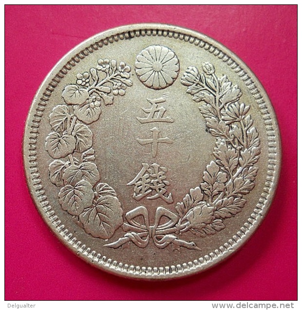 Japan 50 Sen Silver - Japan