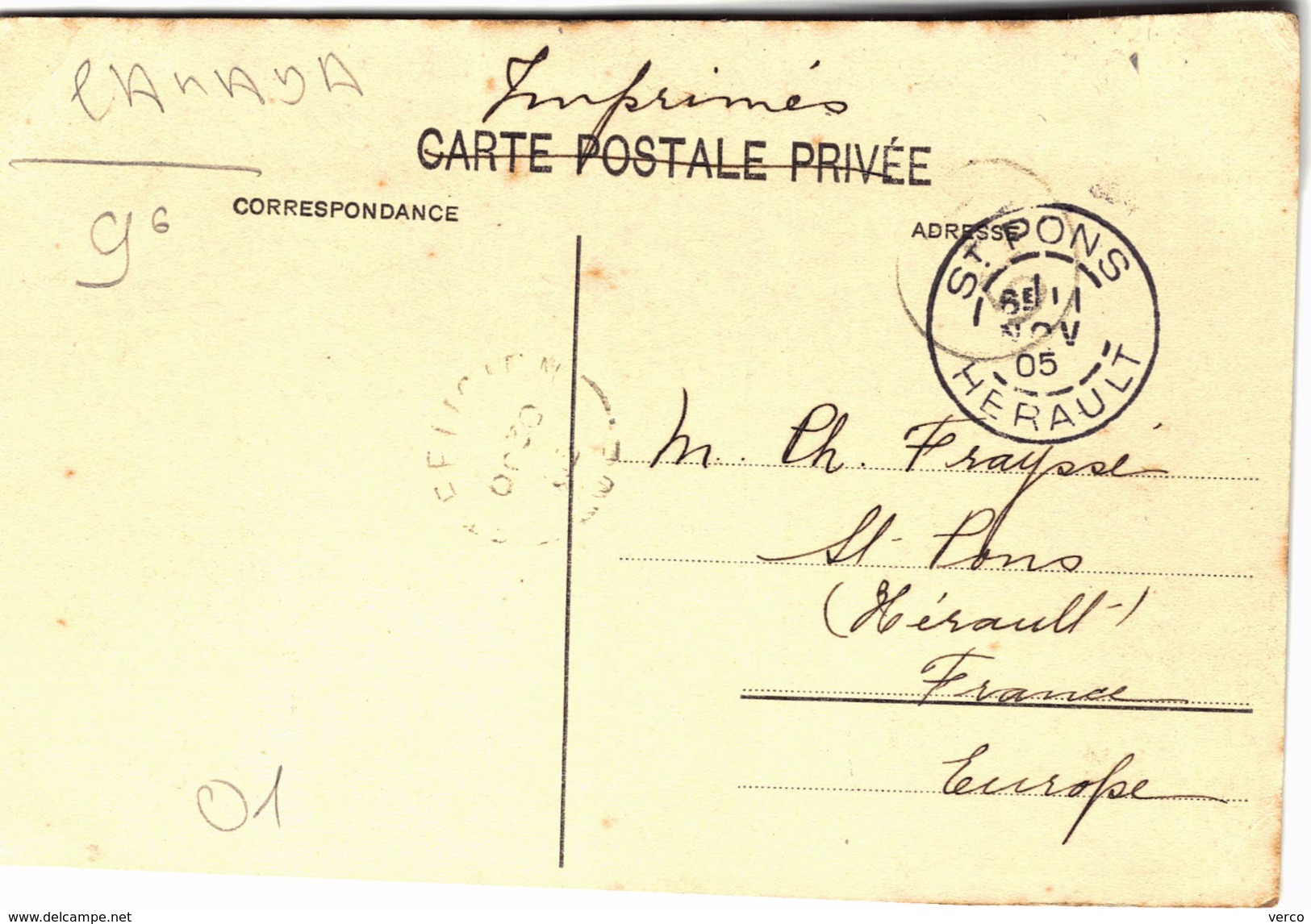 Carte Postale Ancienne De PETIT SAGUENAY - Saguenay