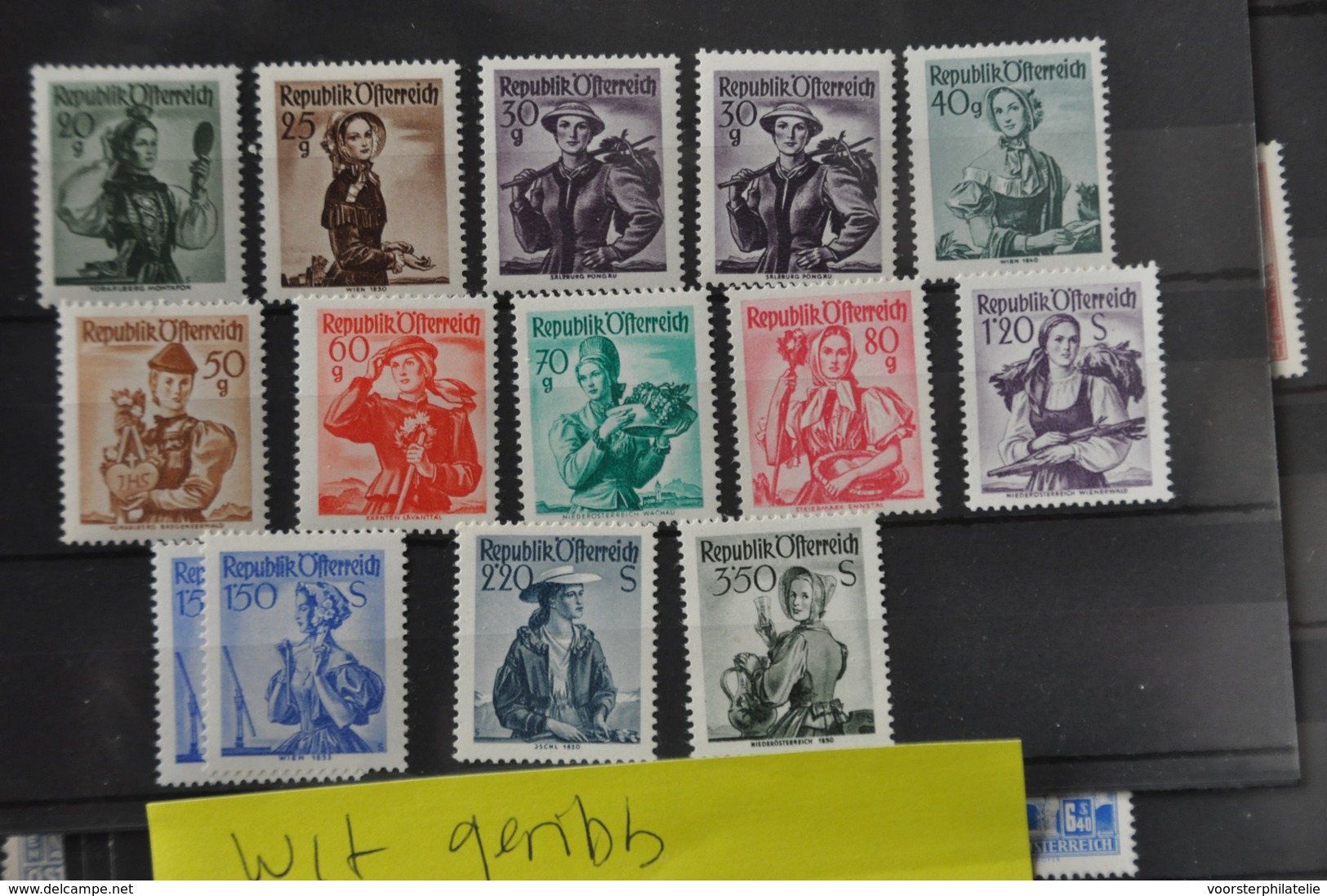 AUSTRIA ÖSTERREICH OOSTENRIJK COLLECTION MNH ** STAMPS. WITH VARIATIES - Collections (sans Albums)