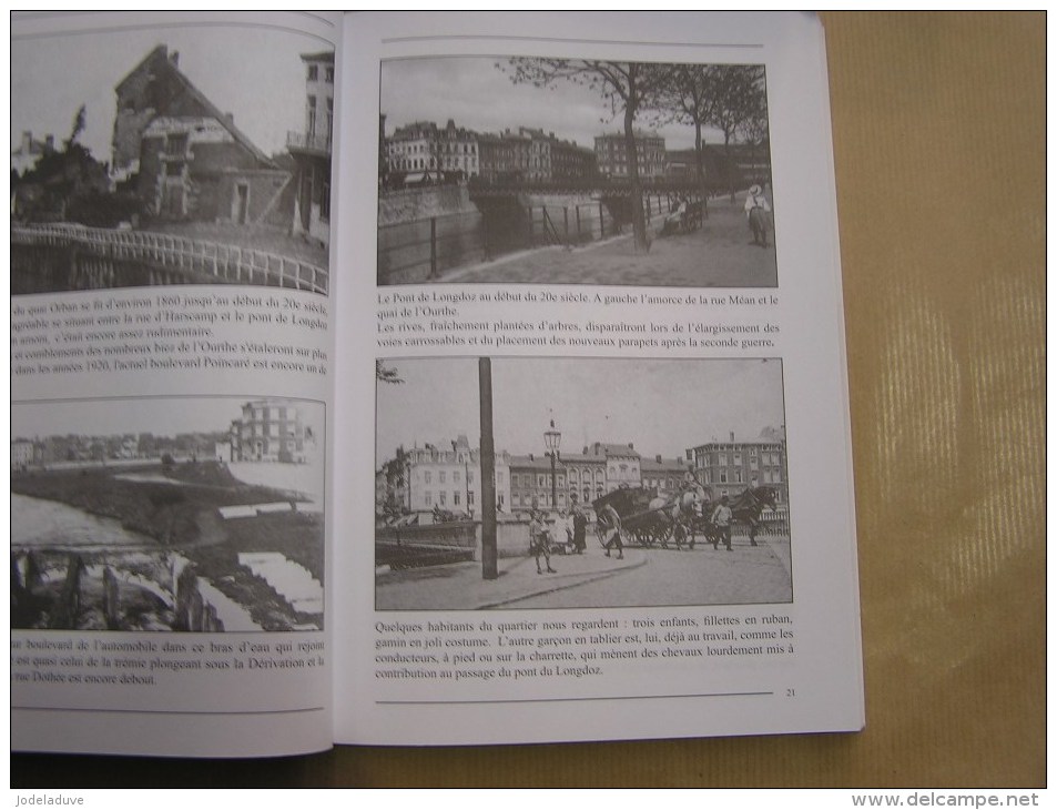 LE LONGDOZ AUTREFOIS Régionalisme Liège Tram Gare Chemin de Fer Train Commerce Industrie Pont Usine Café