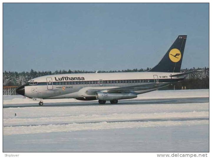 Boeing 737-230 (D-ABFH) De La Compagnie Lufthansa - 1946-....: Moderne