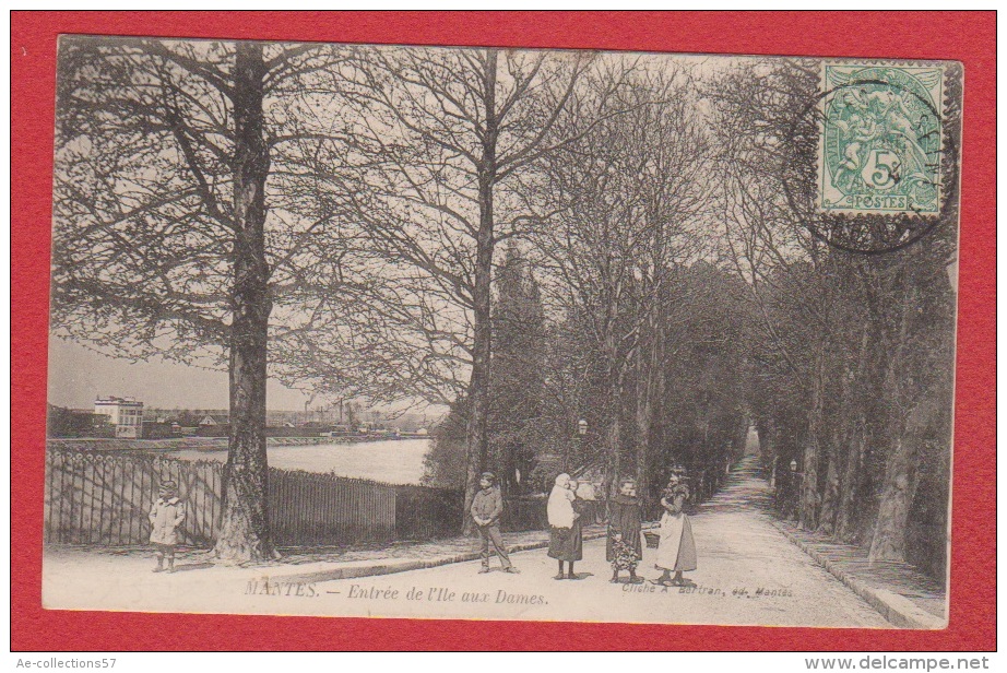 Mantes  --  Entrée De L Ile Aux Dames - Mantes La Ville