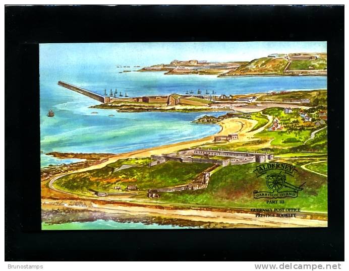 ALDERNEY - 1999  GARRISON ISLAND  III  PRESTIGE BOOKLET   MINT NH - Alderney