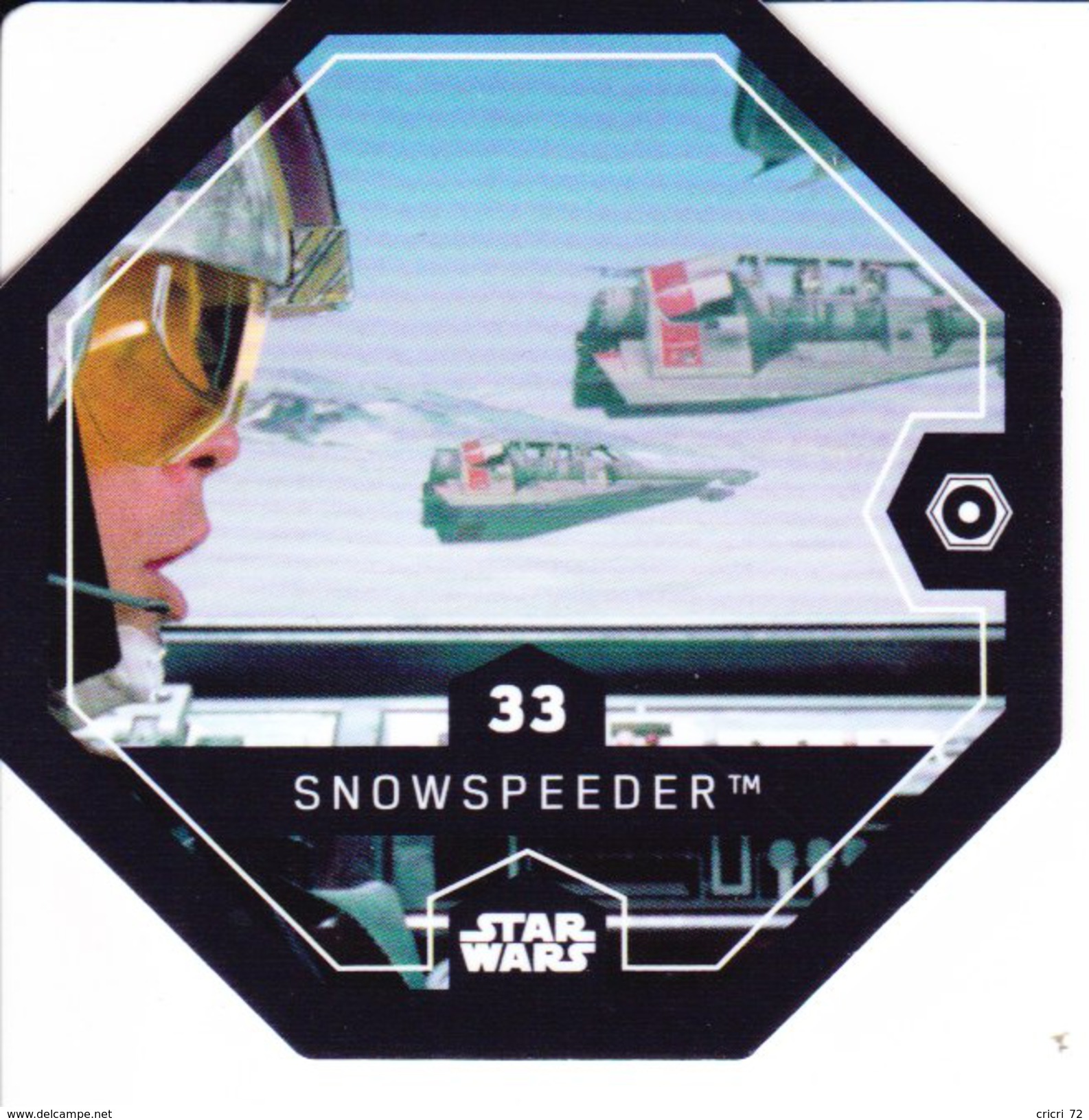 33 SNOWSPEEDER 2016 STAR WARS LECLERC COSMIC SHELLS - Episode II