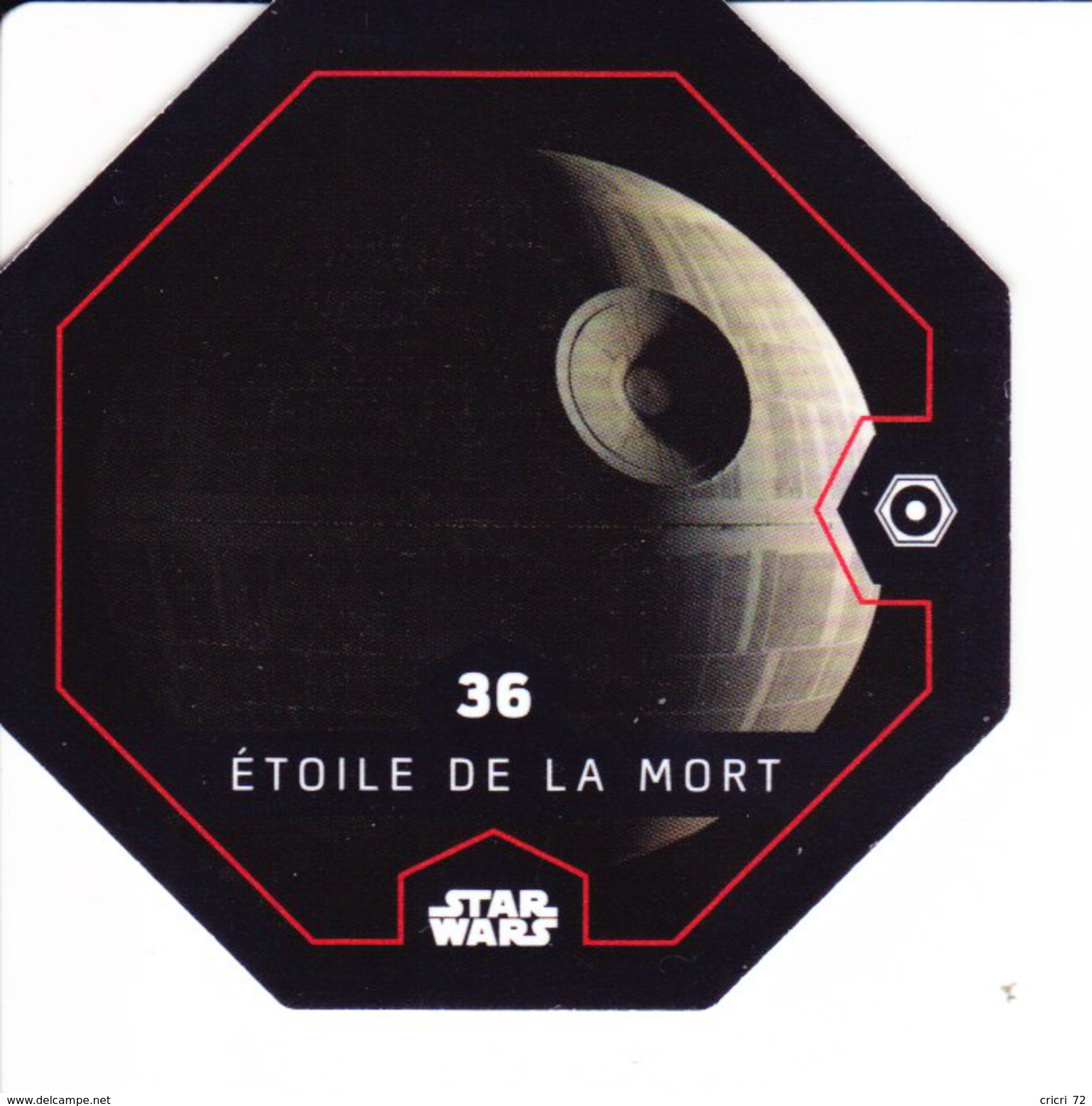 36 ETOILE DE LA MORT 2016 STAR WARS LECLERC COSMIC SHELLS - Episode II