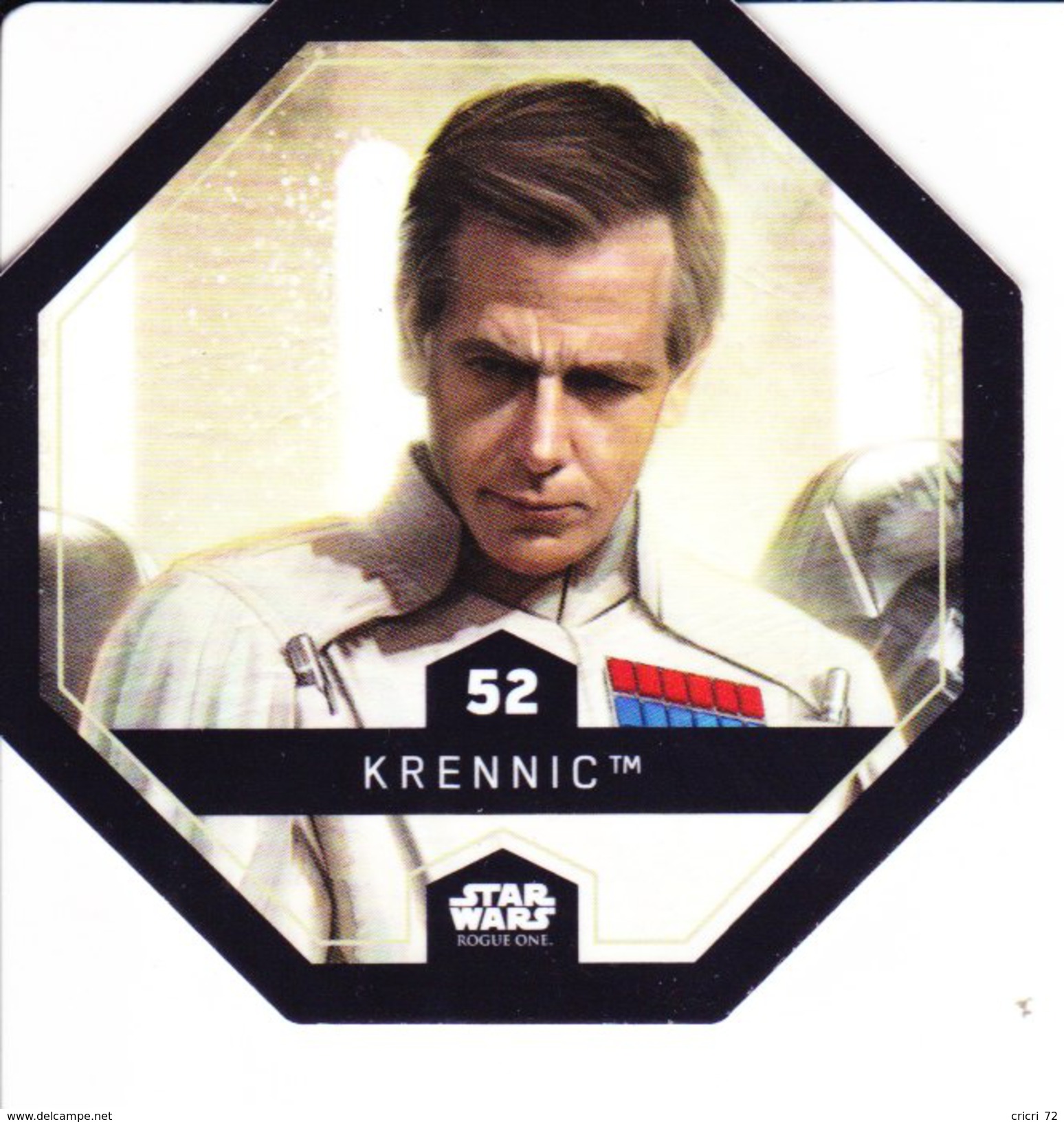 52 KRENNIC  2016 STAR WARS LECLERC COSMIC SHELLS - Episode II