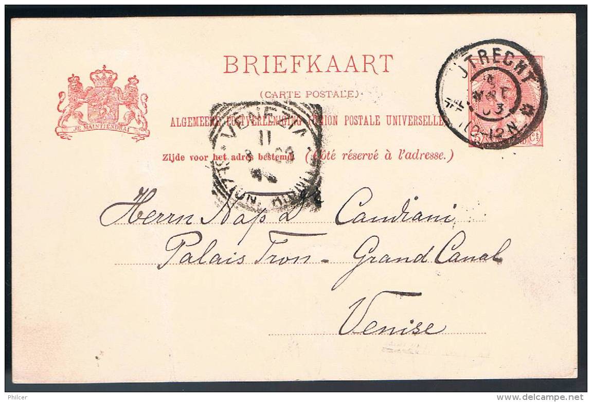 Nederland, 1903, For Veneza - Brieven En Documenten