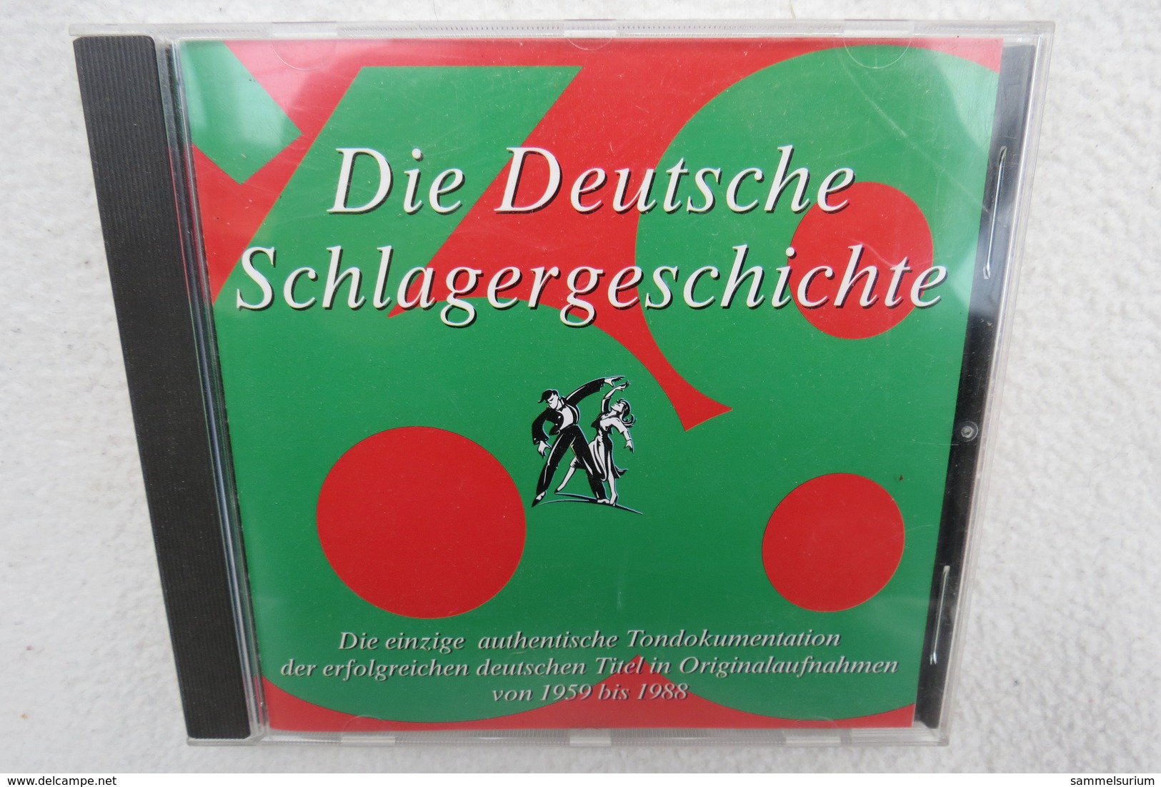 CD "Die Deutsche Schlagergeschichte 1968" Authentische Tondokumentation Erfolgreicher Dtsch. Titel Im Original 1959-1988 - Andere - Duitstalig