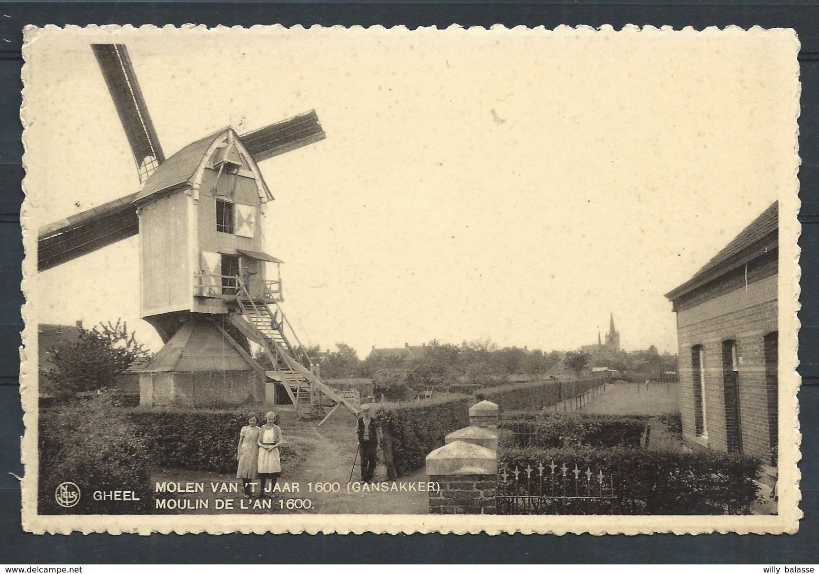 +++ CPA - GEEL - GHEEL - Moulin De L'an 1600 - Molen Van 't Jaar 1600 - Nels   // - Geel