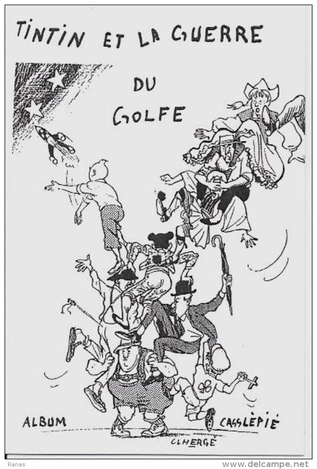 CPM Moderne Hergé Guerre Du Golfe Non Circulé - Hergé