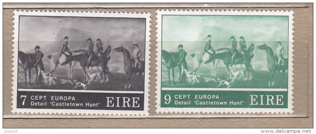 EUROPA 1975 Ireland Painting Gemalde  Mi 315-316, Yv 317-318, Sc 369-370 MNH (**) # 20651 - 1975