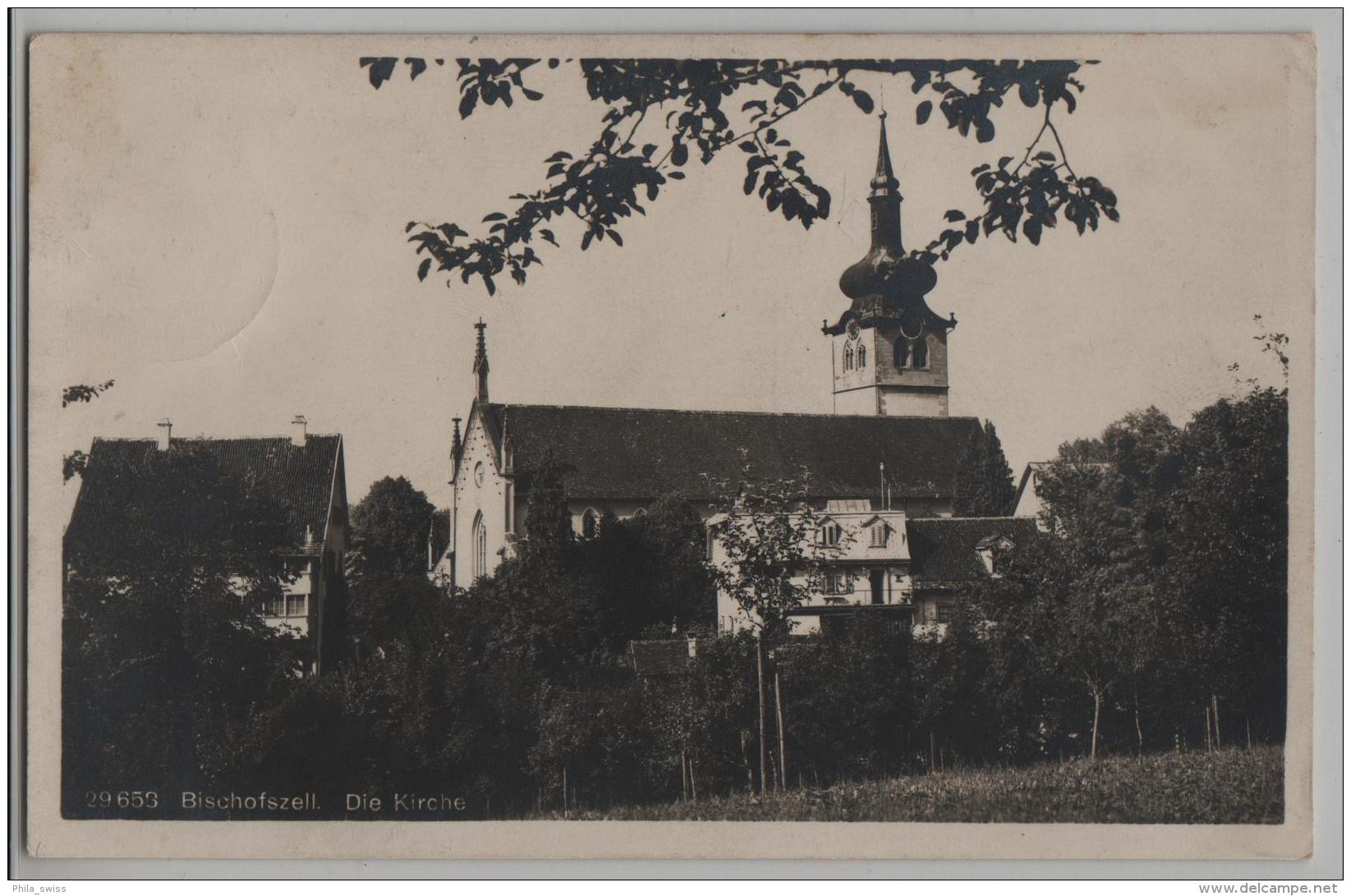 Bischofszell - Die Kirche - Photo: Ed. Strub No. 29653 - Bischofszell