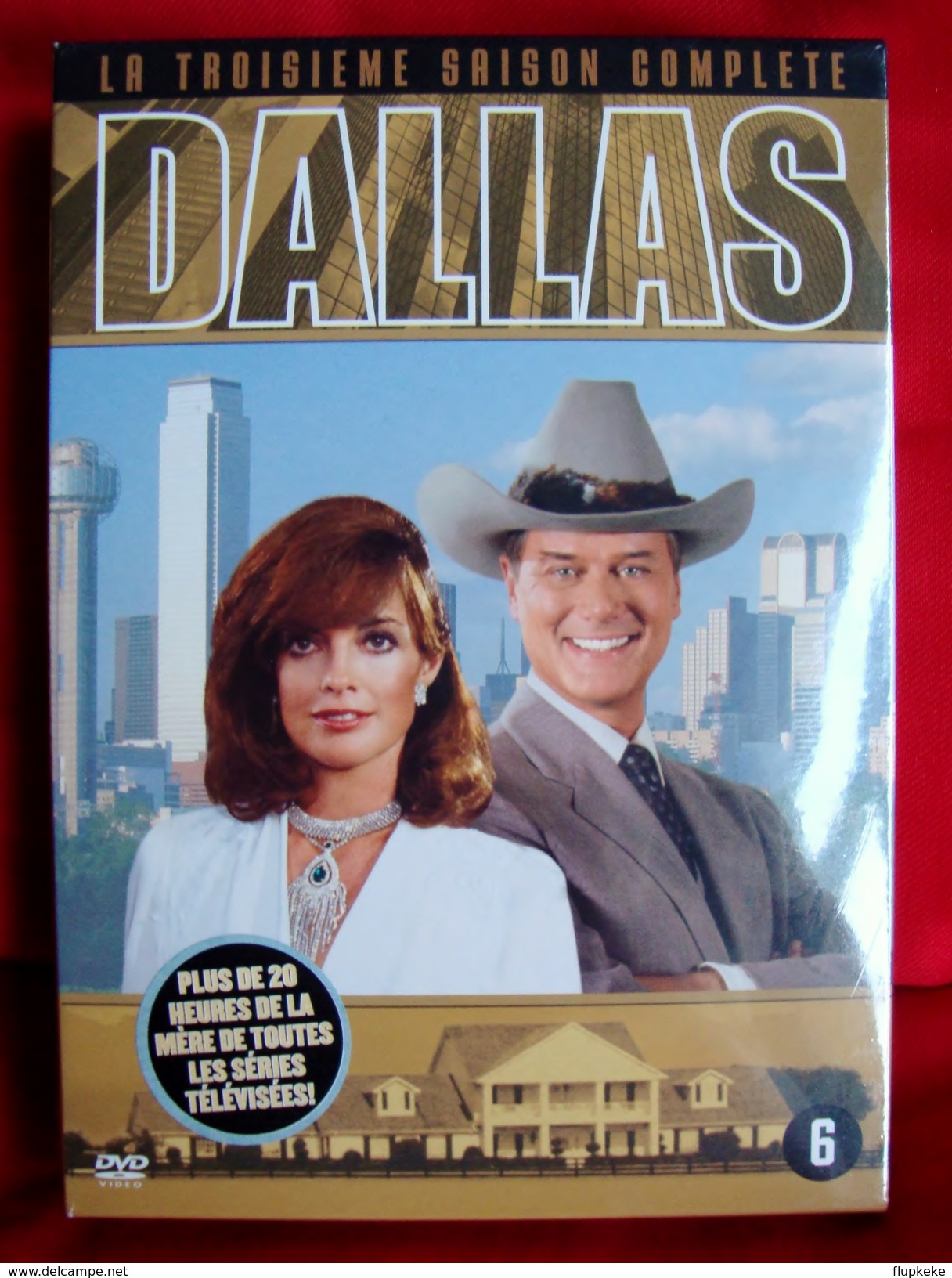 Dvd Zone 2 Dallas Saison 3 Intégrale Warner Bros. 2005 - TV Shows & Series