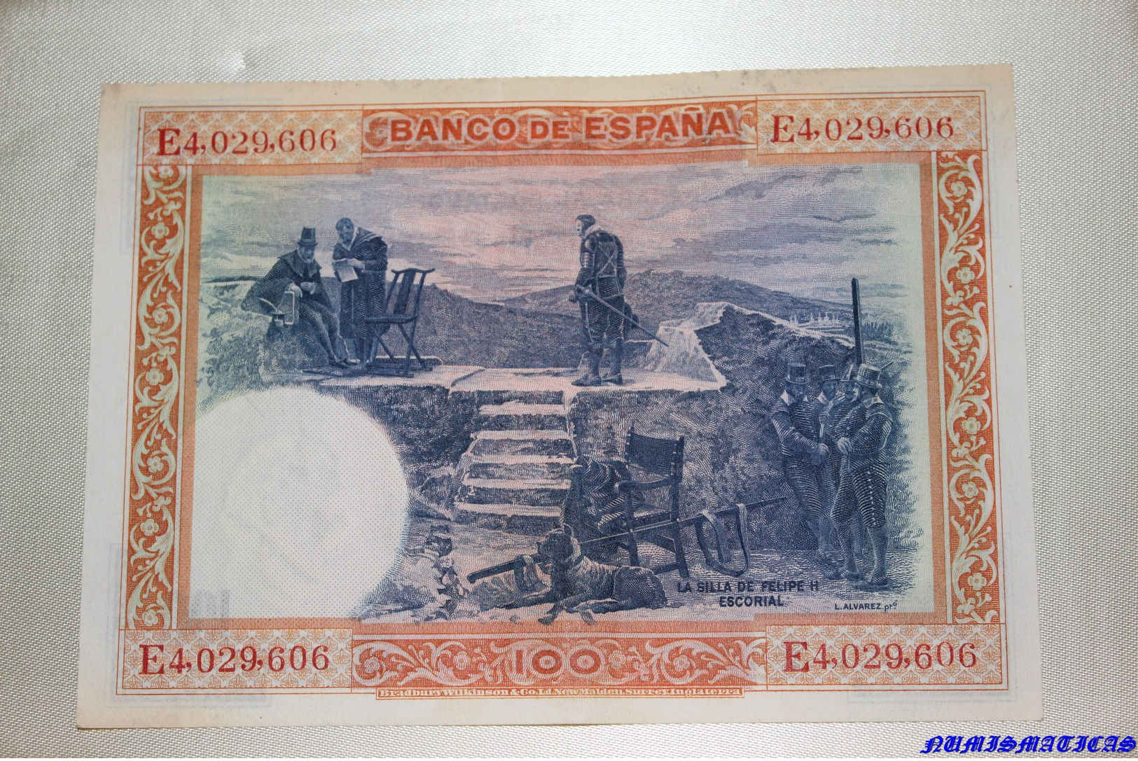 BILLETE 1  JULIO 1925 CIEN PESETAS - 100 Pesetas