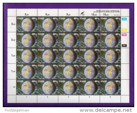 CISKEI, 1991, MNH stamp(s) in full sheets, Definitives Solar System, nr(s) 192-206, Scan S945