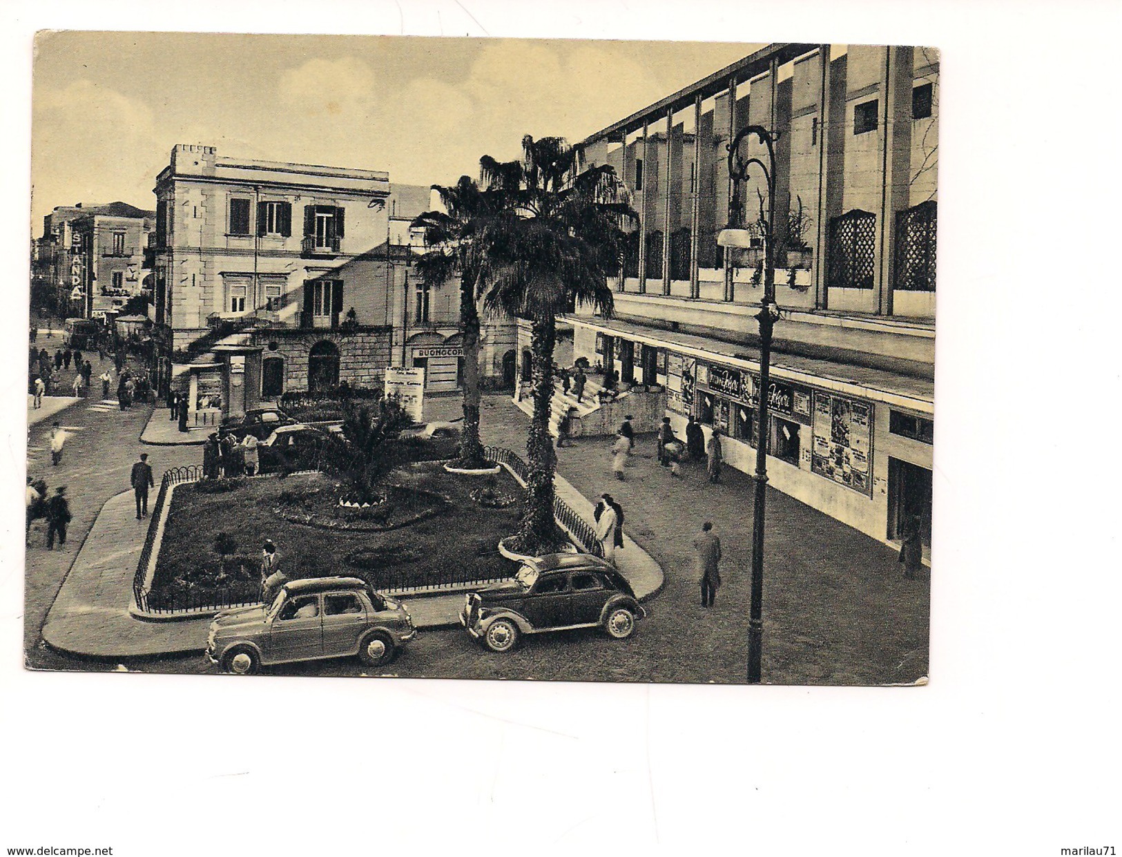 M3839 CAMPANIA TORRE ANNUNZIATA NAPOLI 1956 VIAGGIATA - Torre Annunziata