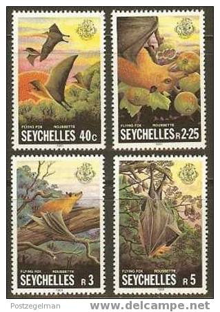SEYCHELLES 1981 MNH Stamp(s) FLYING FOX 494-497 #6085 - Other & Unclassified