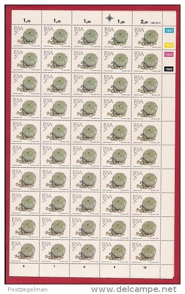 SOUTH AFRICA,  1988 , 15 Full Sheets Of 100 Stamps Each, Succulents Definitives, 743-757, F-2555 - Unused Stamps