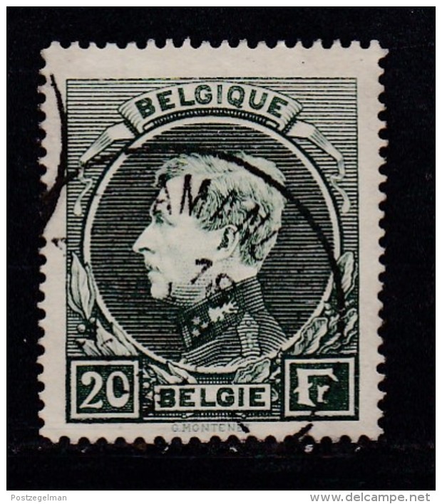 BELGIUM, 1929, Used Stamp(s), Albert I,  MI 262=265,  #10297, 1 Value Only - Andere & Zonder Classificatie