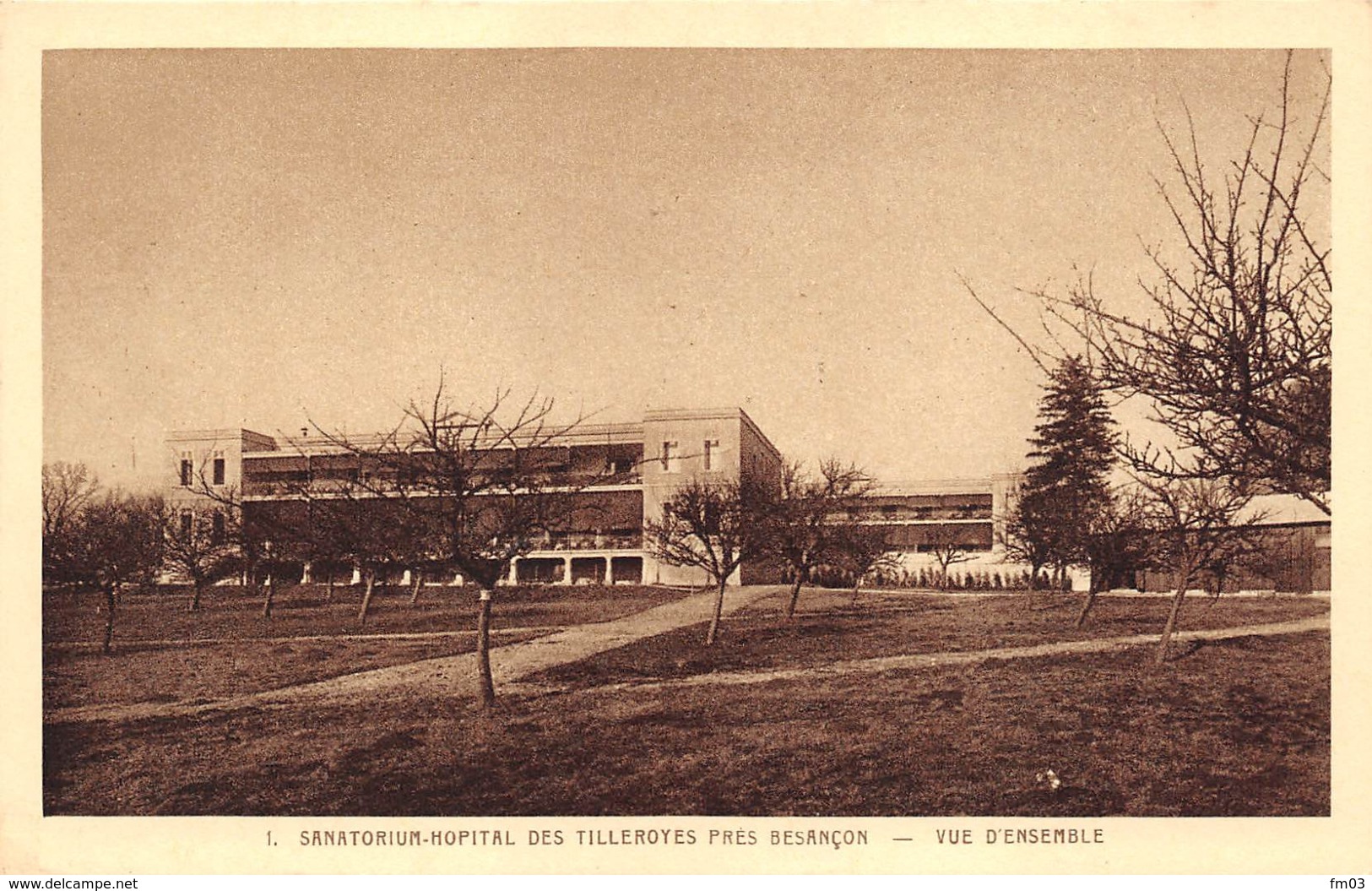 Besançon Sanatorium Hôpital Des Tilleroyes - Besancon