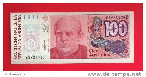 ARGENTINA 1985,   Banknote,  Mint UNC. . 100  Australes,  KM Nr. 327 - Argentinië