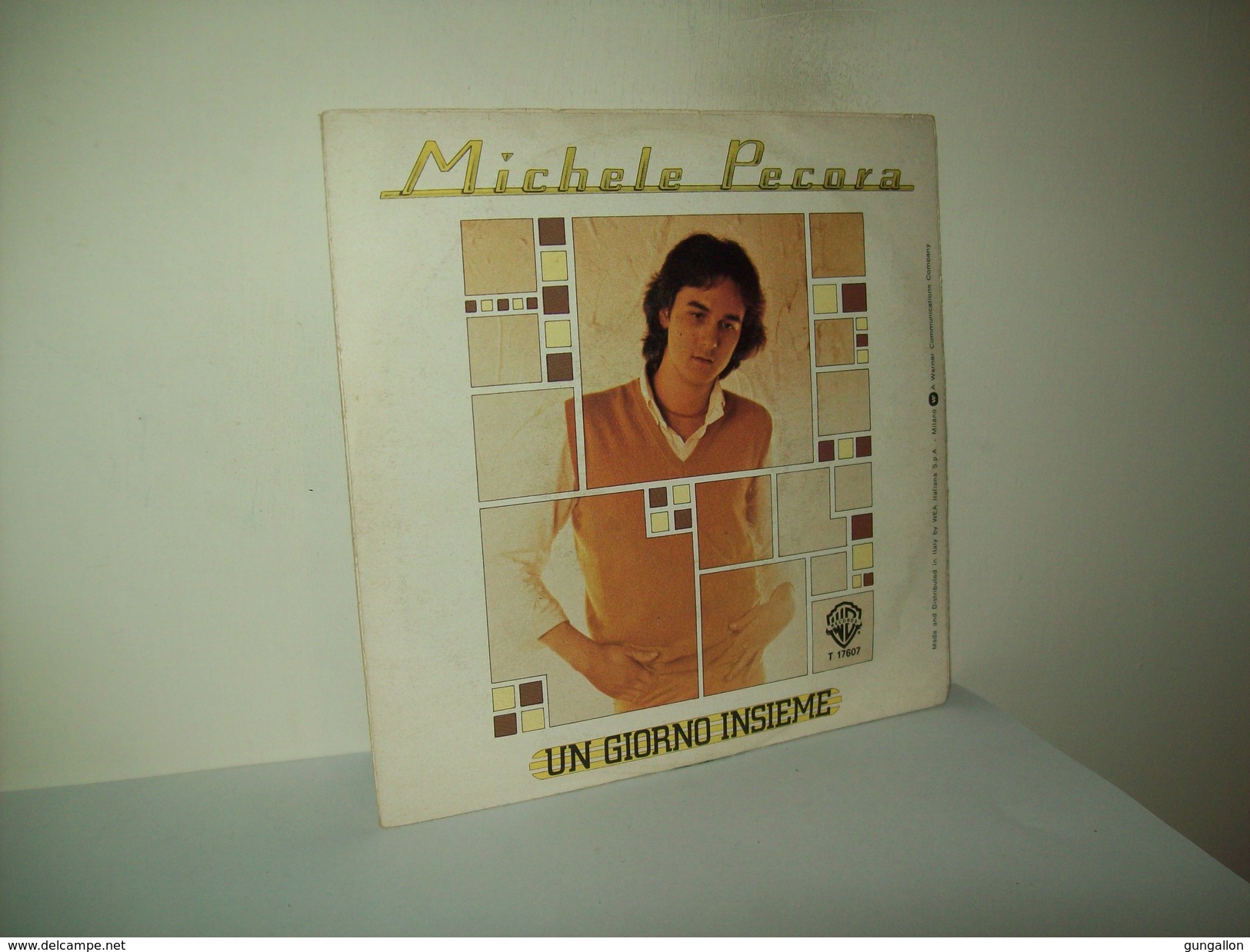 Michele Pecora (WB 1980)  "Un Giorno Insieme E Te Ne Vai" - 45 Toeren - Maxi-Single