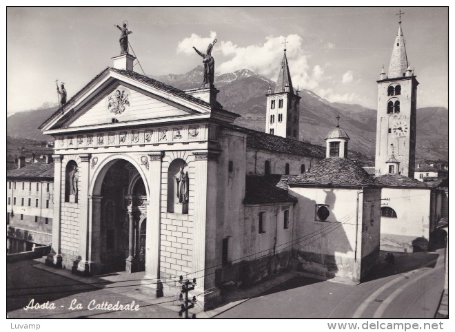 AOSTA -F/G B/N Lucido - Cattedrale (90111) - Aosta