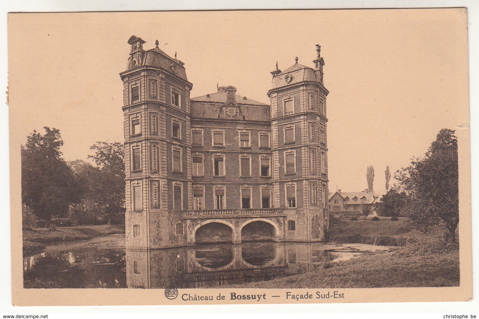 Avelgem, Château De Bissuyt, Façade Sud Est (pl31422) - Avelgem