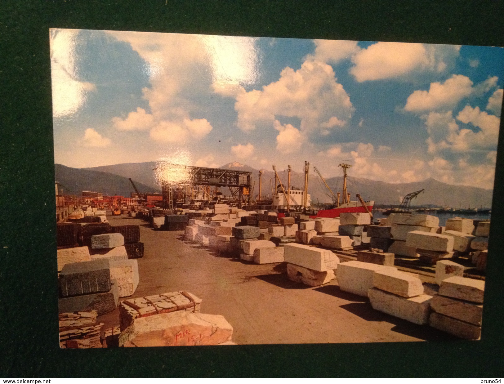 Cartolina Marina Di Carrara Il Porto  Marmi  Non Viaggiata - Carrara