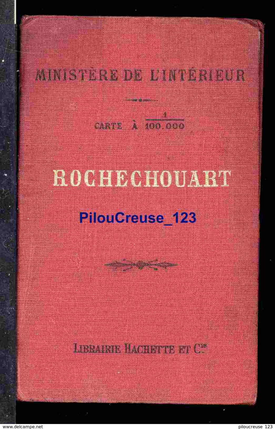 87 Haute Vienne - ROCHECHOUART - Carte Routière - Feuille XIII-25 - Tirage1905 - Echelle 1/100.000 - - Cartes Routières
