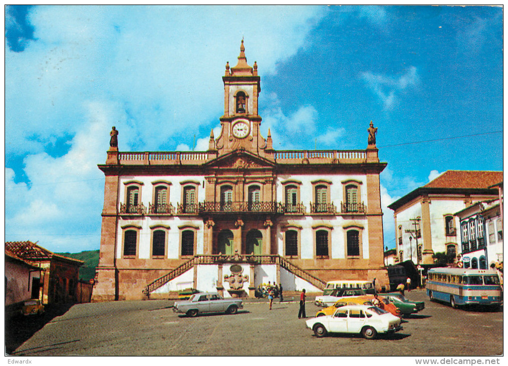 Museum, Ouro Preto, Brazil Postcard Posted 1990 Stamp - Autres