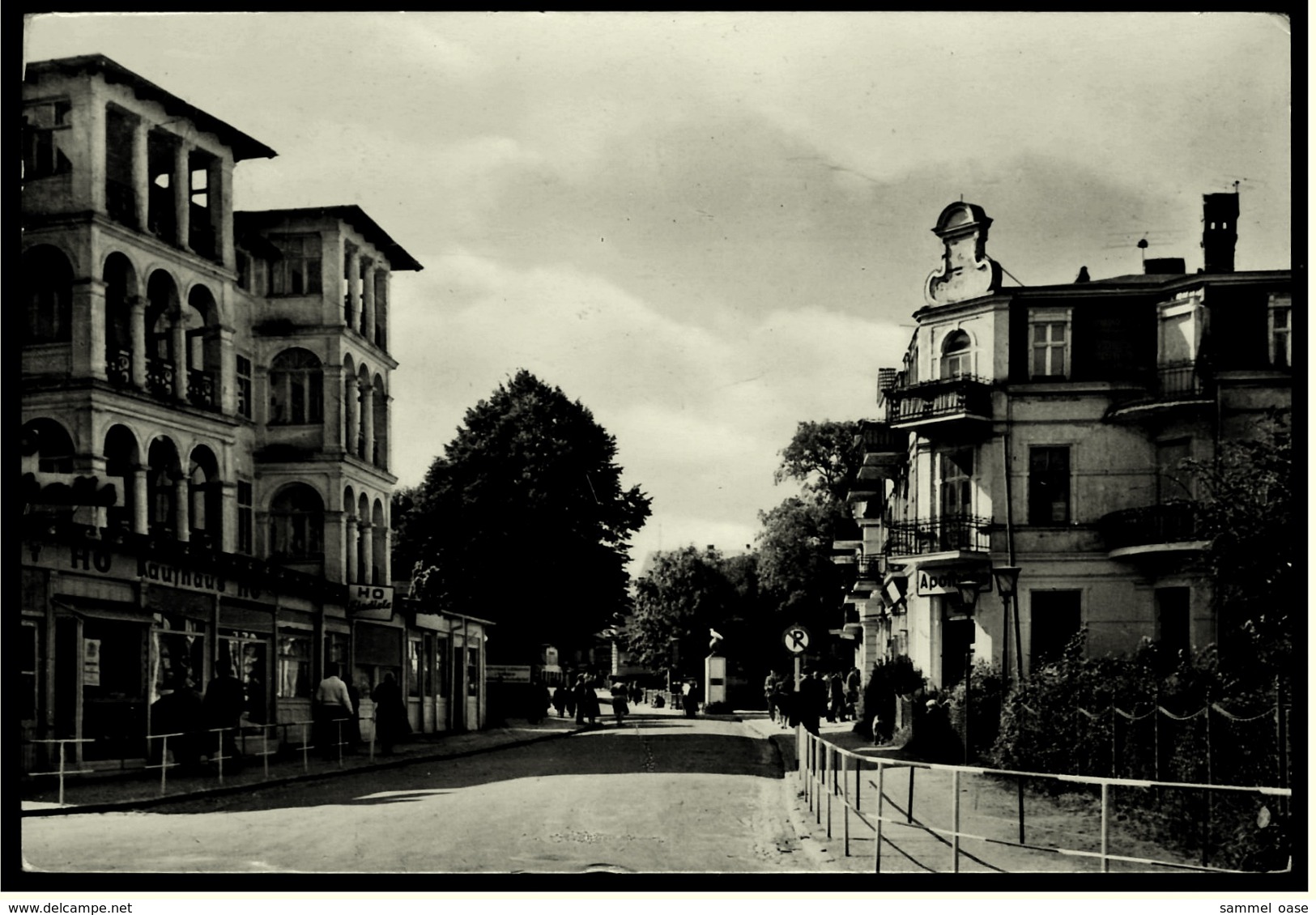 Seebad Ahlbeck  -  Seestrasse  -  Ansichtskarte Ca.1962  (6079) - Ueckermuende