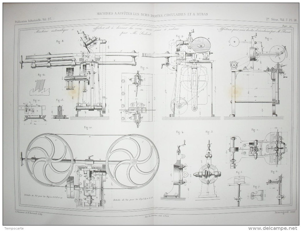 Machines à Affuter Les Scies Droites, Circulaires Et à Ruban - Machines