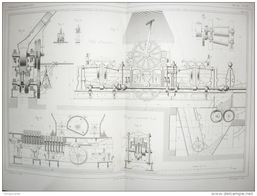 Machine à Mouler Les Briques, Dite Excelsior - Suite - Machines