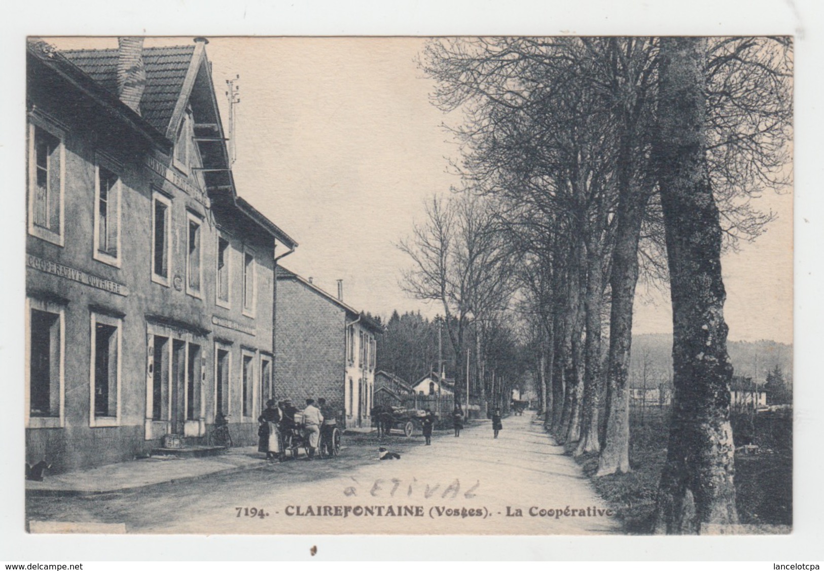 88 - ETIVAL CLAIREFONTAINE / LA COOPERATIVE OUVRIERE - Etival Clairefontaine