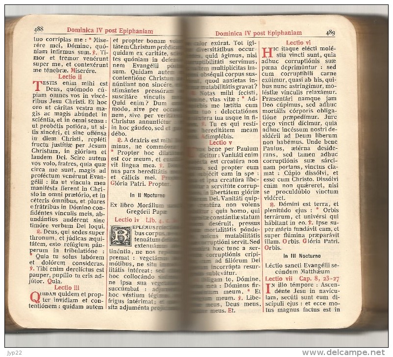 Religion Bible Missel Breviarum Romanum Pars Verna De 1952 - écrit En Latin - Fourni Avec Sa Boite - Religion & Esotérisme