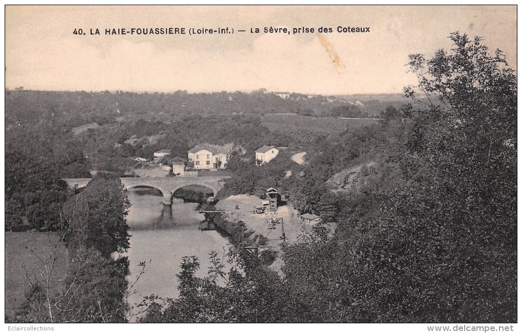 La Haie Fouassière    44    La Sèvre Et Le Pont Prise Des Côteaux - Other & Unclassified