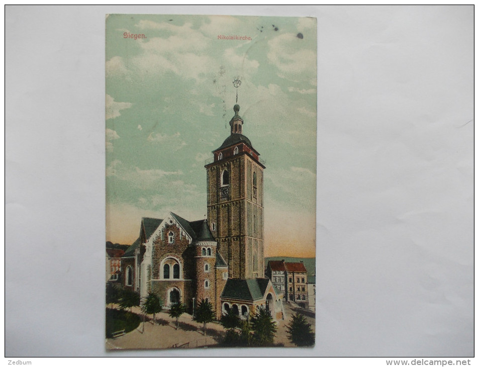 SIEGEN Allemagne Nikolaikirche - Siegen