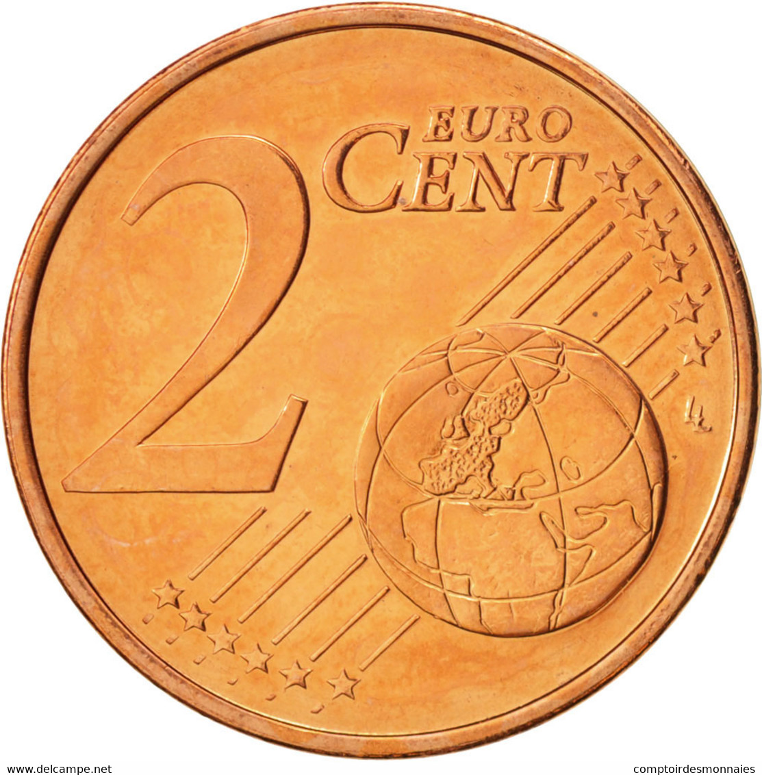 Chypre, 2 Euro Cent, 2008, SPL+, Copper Plated Steel, KM:79 - Cyprus