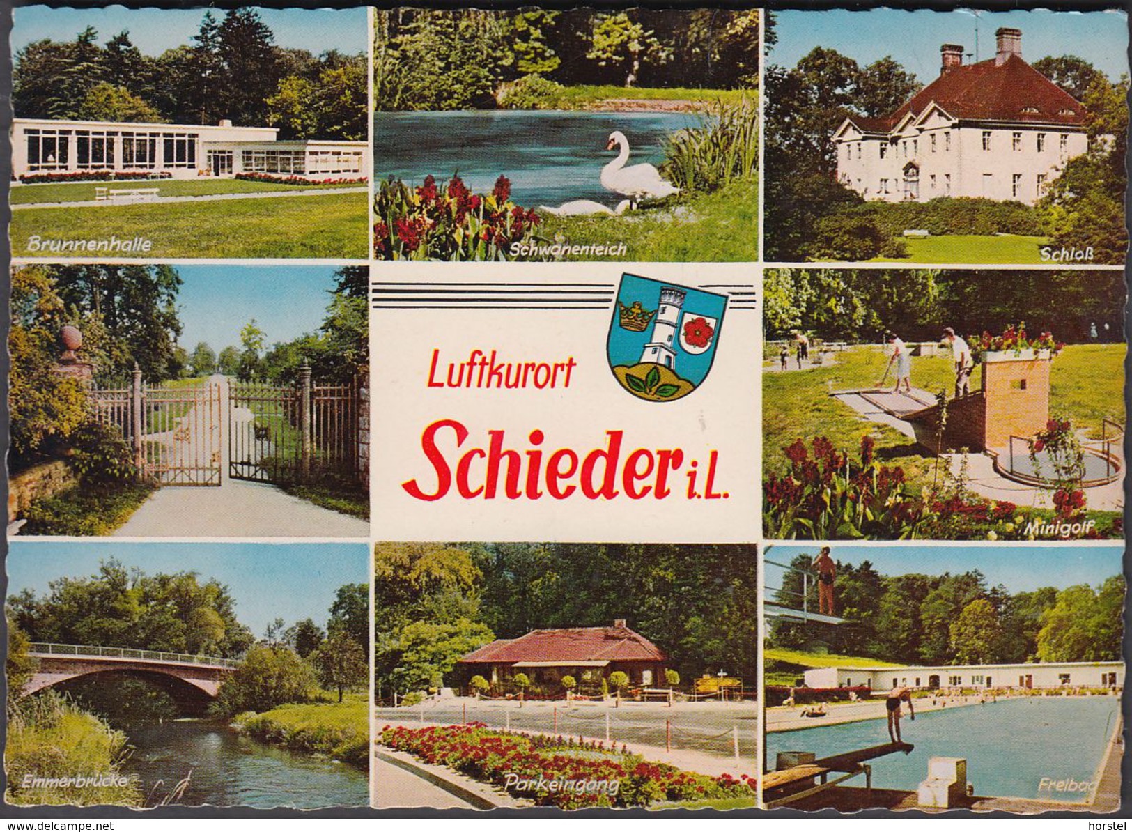 D-32816 Schieder-Schwalenberg Lippe - Ansichten - Schwimmbad - Detmold
