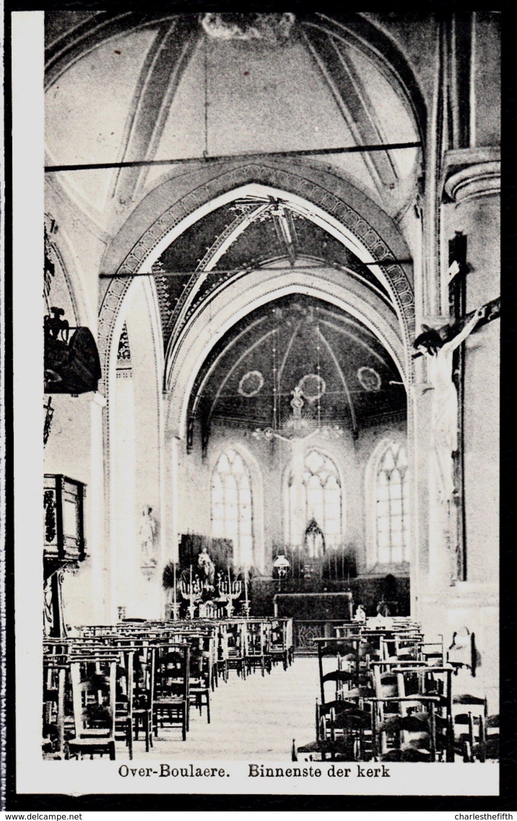 OVER BOULAERE - OVERBOELARE - BINNENSTE DER KERK - Geraardsbergen